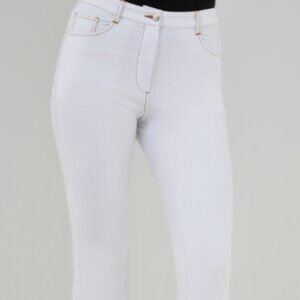 Anatomie NWT Georgina Performance Denim Flare Jean White